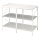 Option: ENHET Kitchen island, white, 123x63.5x91 cm