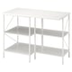 Option: ENHET Kitchen island, white, 123x63.5x91 cm