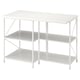 Option: ENHET Kitchen island, white, 123x63.5x85.5 cm