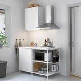 ENHET Kitchen, white, 123x63.5x216.5 cm