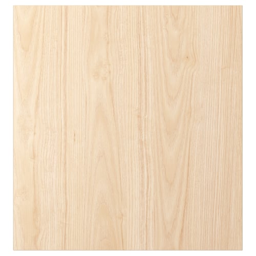 FÄNRIK light wood-patterned front; melamine surface.