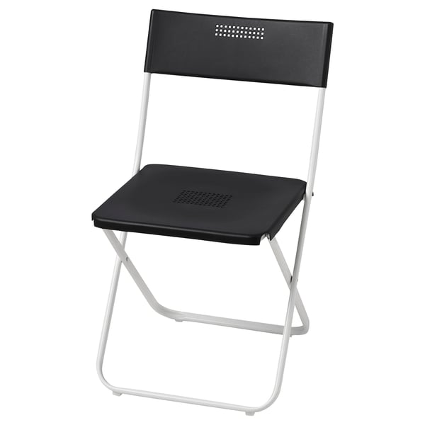 FEJAN Chair, outdoor, foldable gray