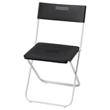 FEJAN Chair, outdoor, foldable gray