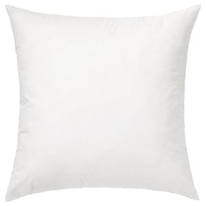 FJÄDRAR Inner cushion, white, 65x65 cm