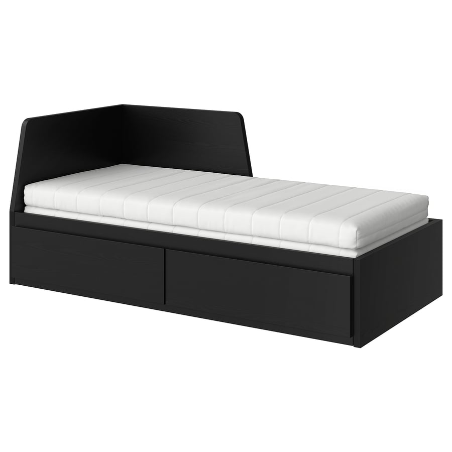 FLEKKE Daybed with 2 drawers/2 mattresses IKEA