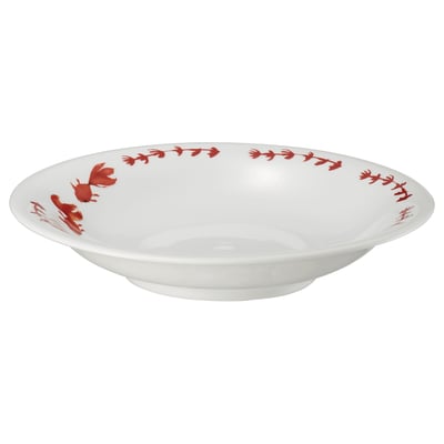 FÖSSTA Deep plate/bowl, goldfish, 23 cm