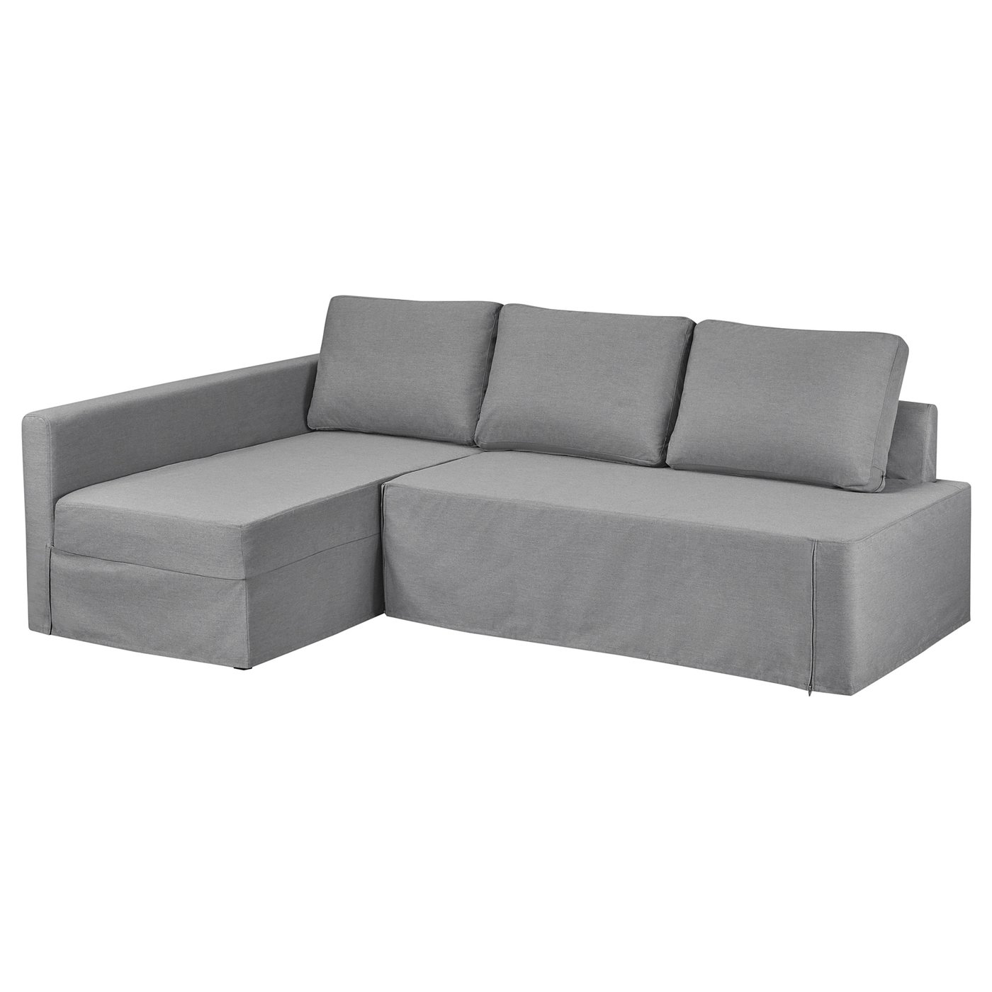 FRIHETEN protective cover f corner so, left, Vissle gray IKEA