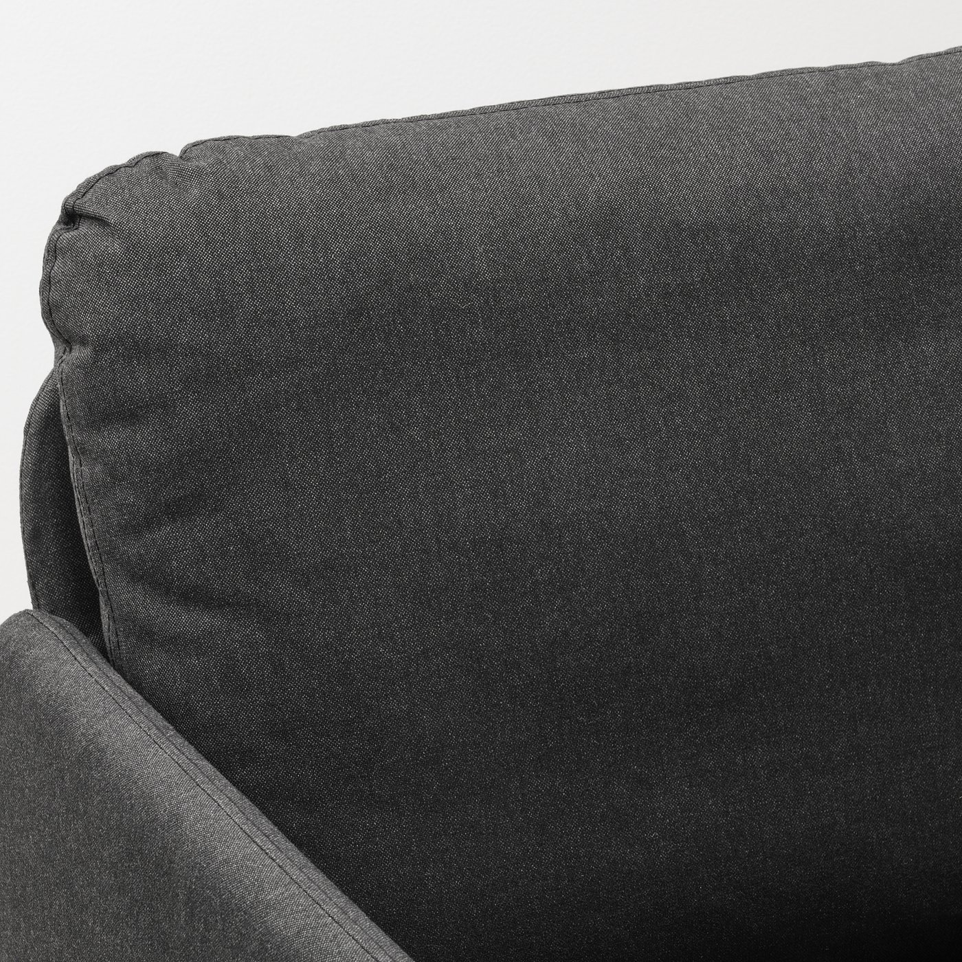 GLOSTAD Loveseat - Knisa dark gray