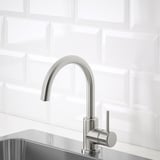 GLYPEN Faucet, stainless steel effect