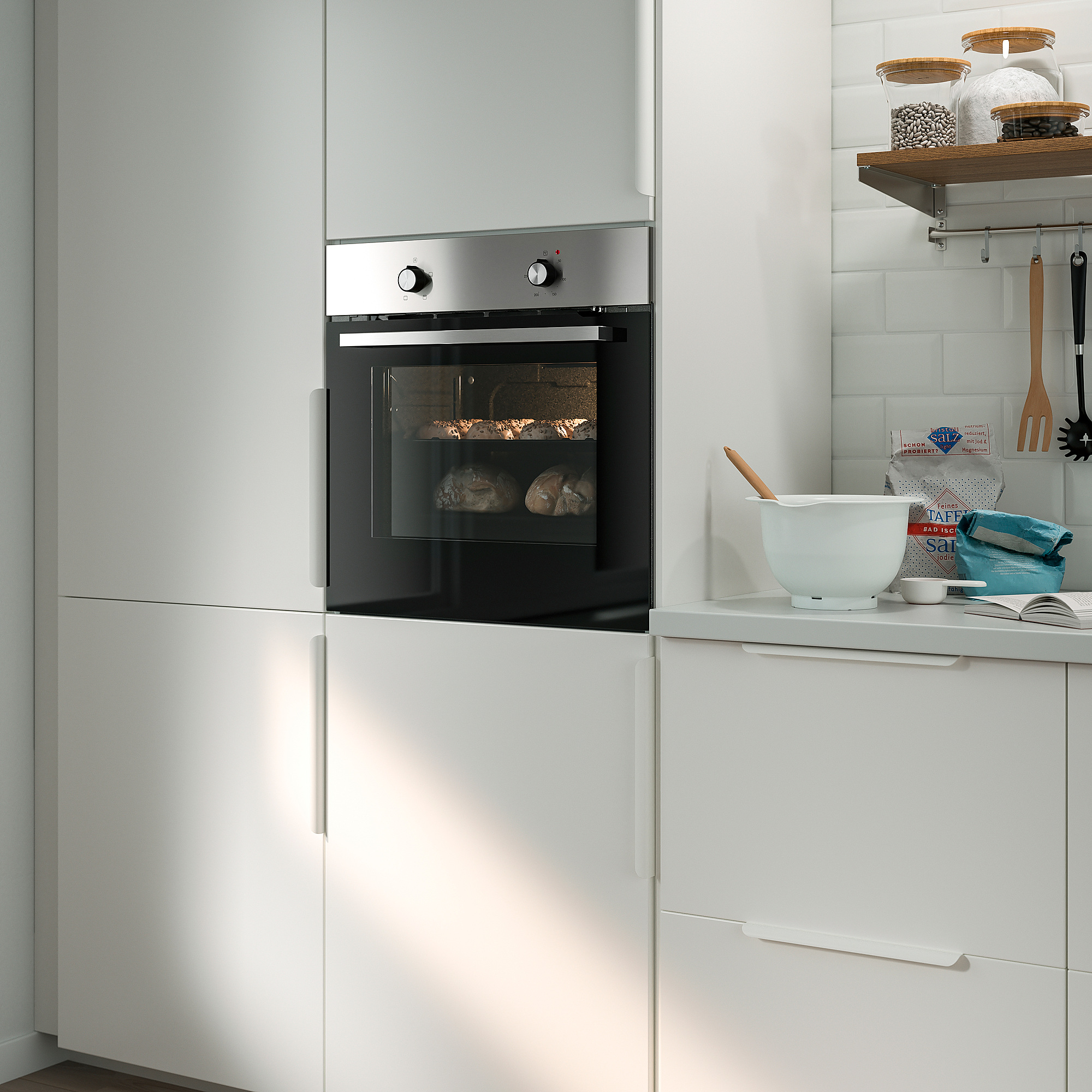 GÖRLIG Oven, Stainless steel