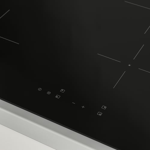 GRUNDAD induction cooktop, IKEA 300 black, 59 cm (231/4") IKEA