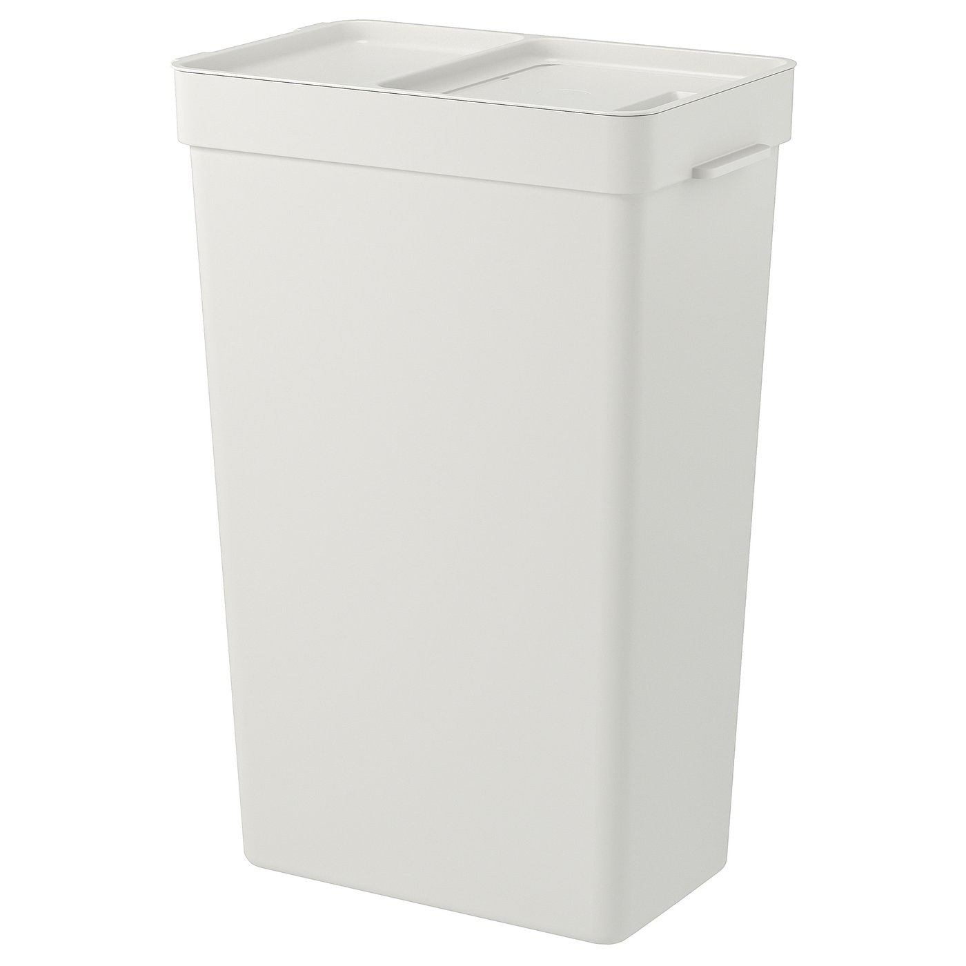 HÅLLBAR bin with lid, light gray, 35 l (9 gallon) IKEA