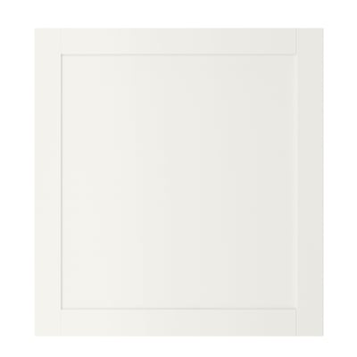 HANVIKEN Door, white, 60x64 cm