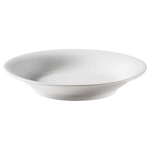 White minimalist porcelain side plate, perfect for desserts or snacks.