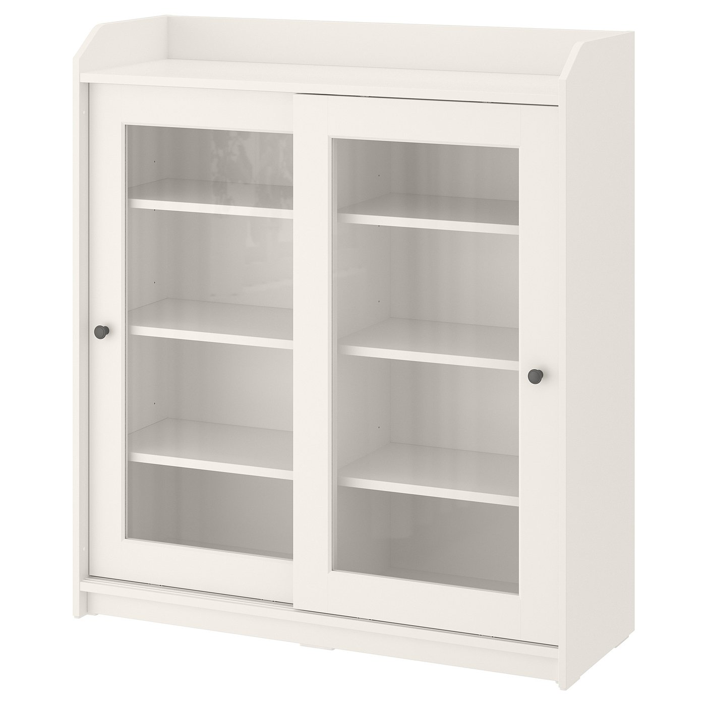HAUGA glassdoor white, 105x116 cm (413/8x455/8") IKEA