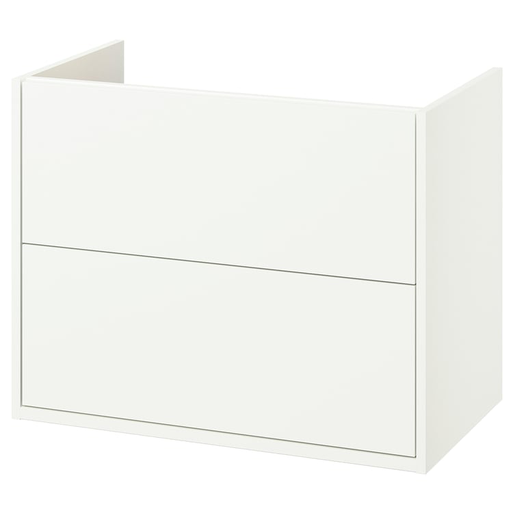 HAVBÄCK Bathroom vanity with drawers white IKEA