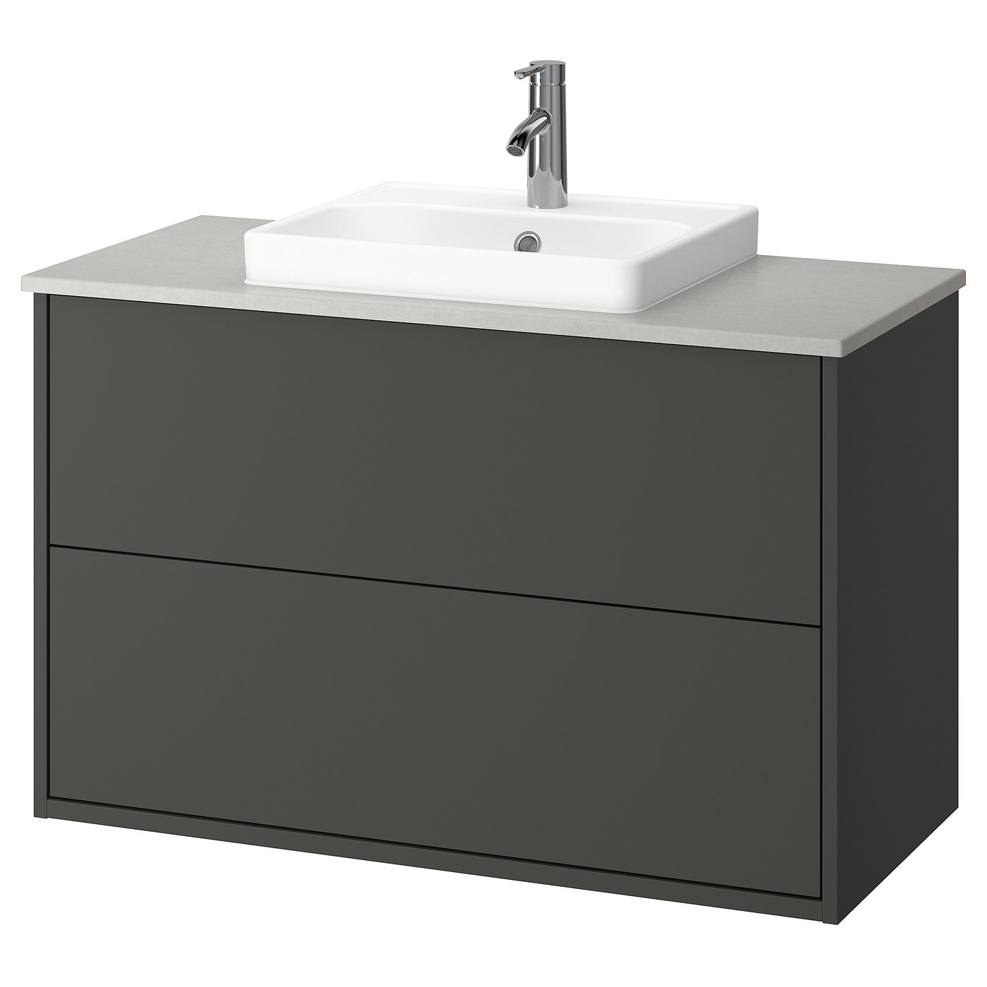 HAVBÄCK / ORRSJÖN Bathroom vanity with sink & faucet - IKEA