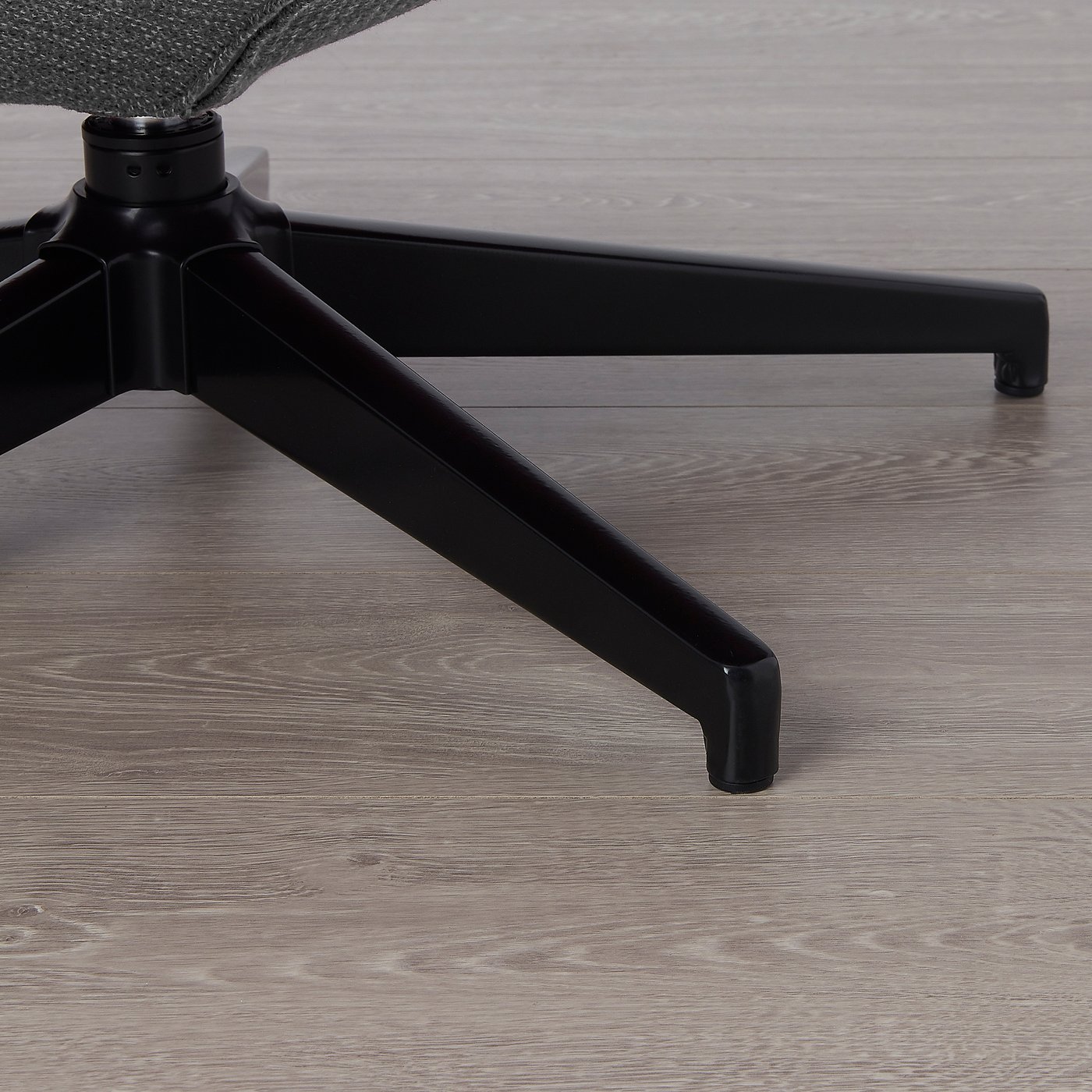 HAVBERG Swivel chair - Lejde gray/black