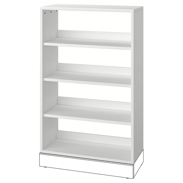 HAVSTA Shelf unit, white, 81x35x123 cm