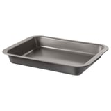 HEMMABAK Roasting pan, gray, 36x27 cm