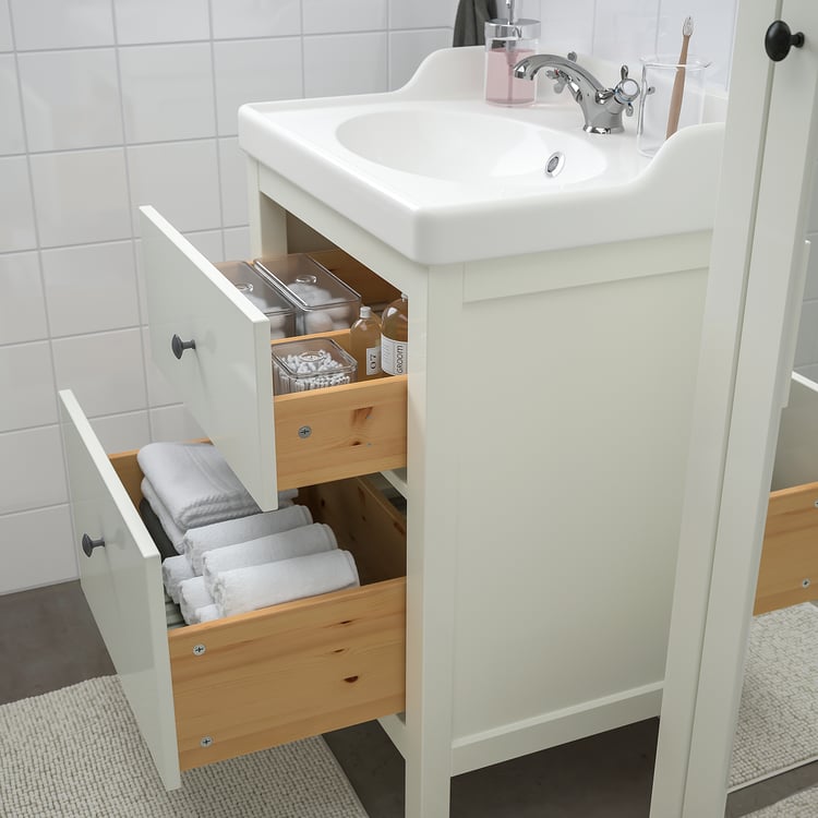 HEMNES / RÄTTVIKEN bathroom furniture, set of 5 IKEA