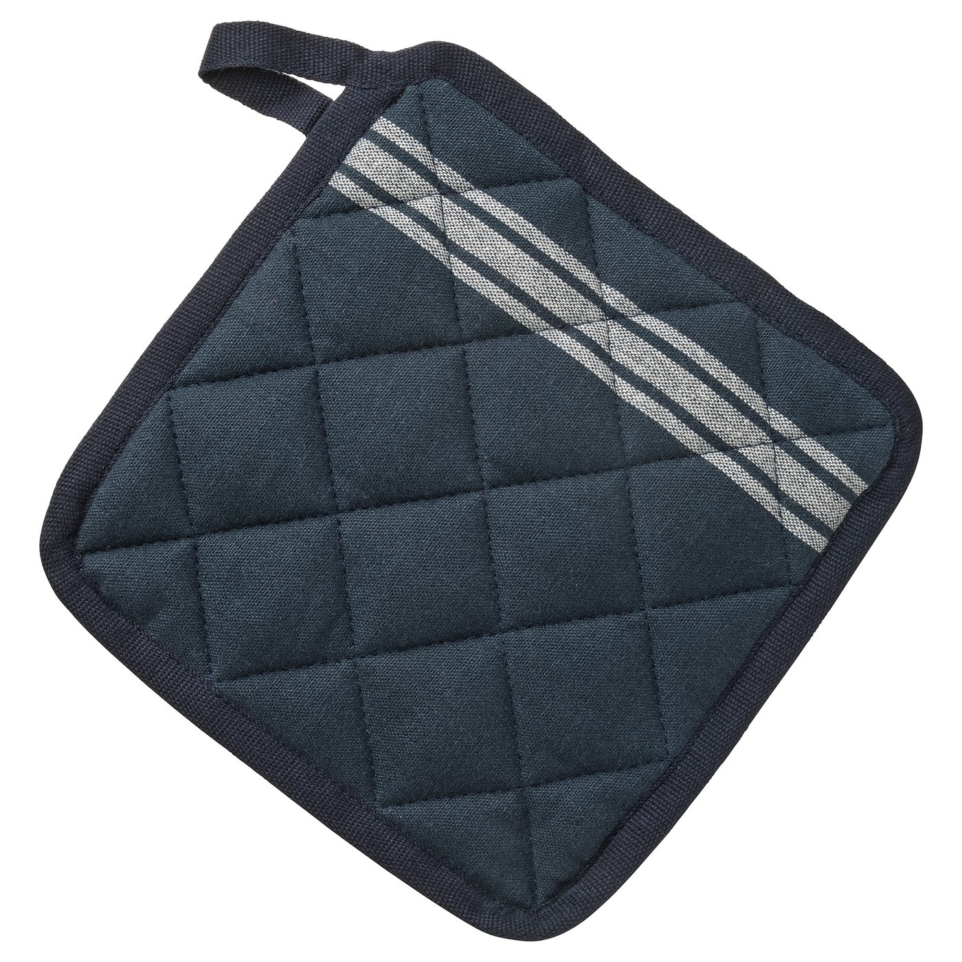 HILDEGUN pot holder, blue, 19x19 cm (7x7") IKEA