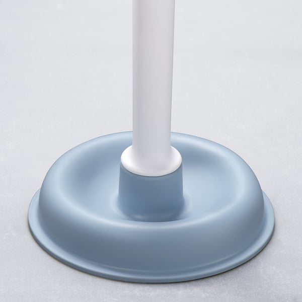 HÖTRAMP Plunger, white/light blue
