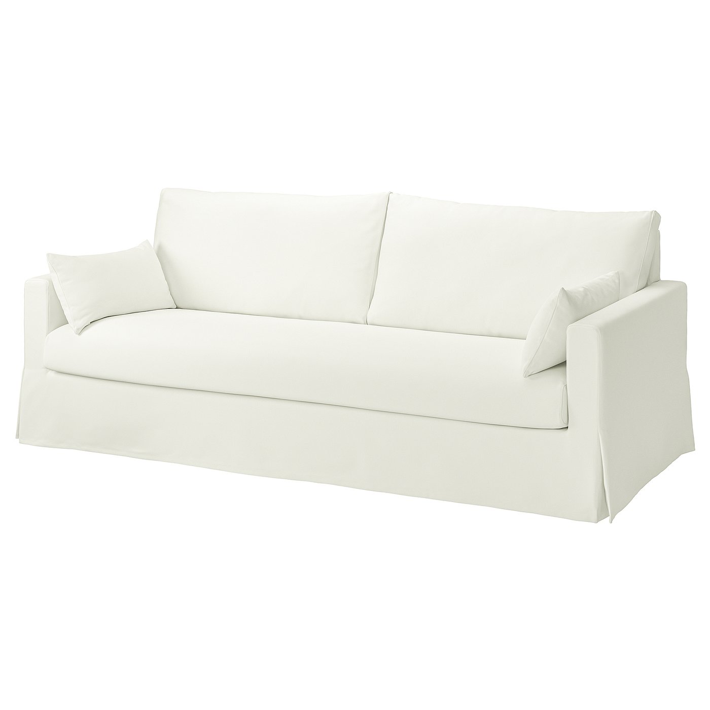 HYLTARP cover for sofa, Hallarp white IKEA