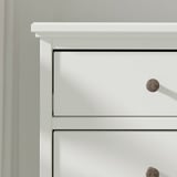 IDANÄS 6-drawer dresser, white, 84x135 cm