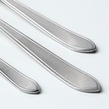 IDENTITET 12-piece flatware set, stainless steel