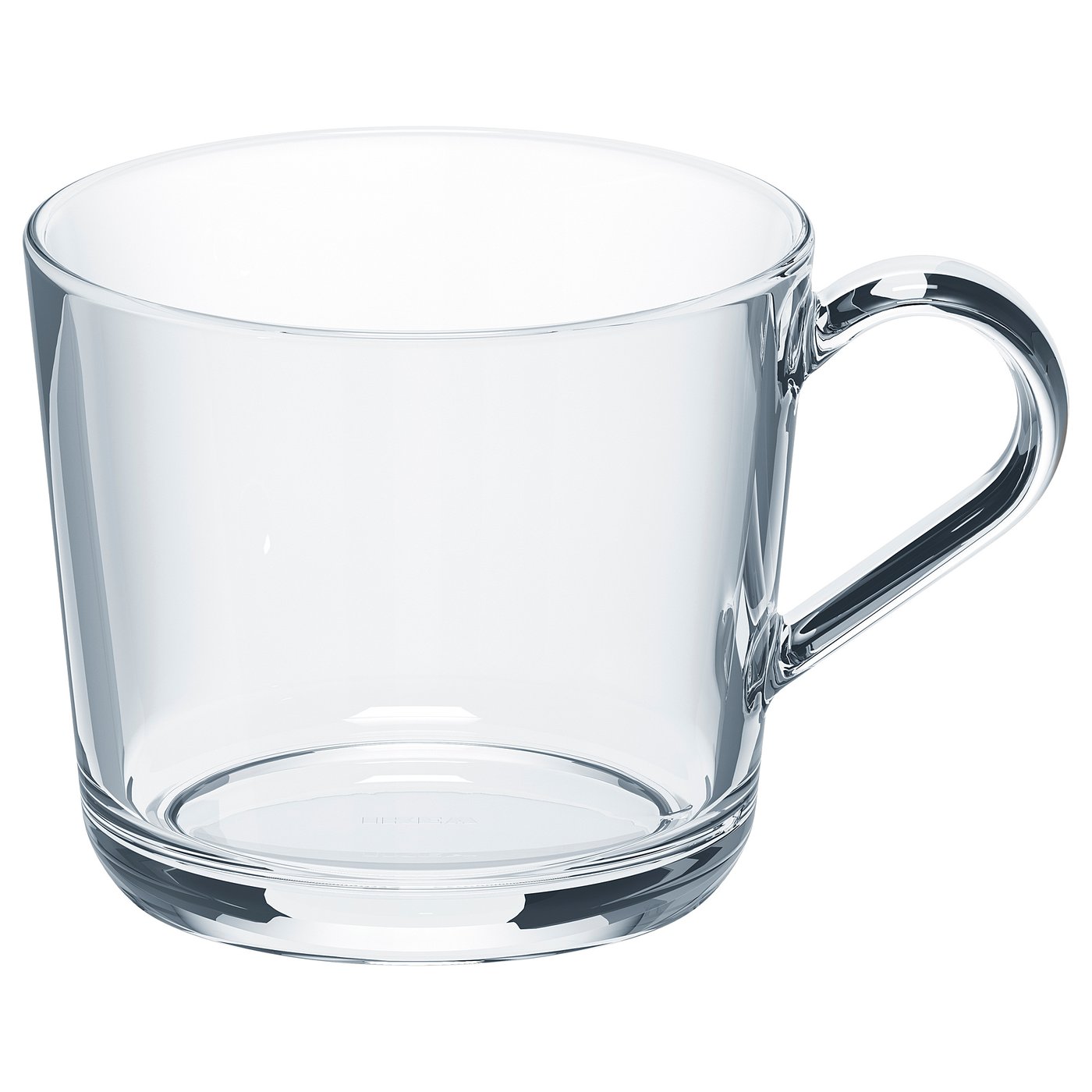 IKEA 365+ mug, clear glass, 36 cl (12 oz) IKEA