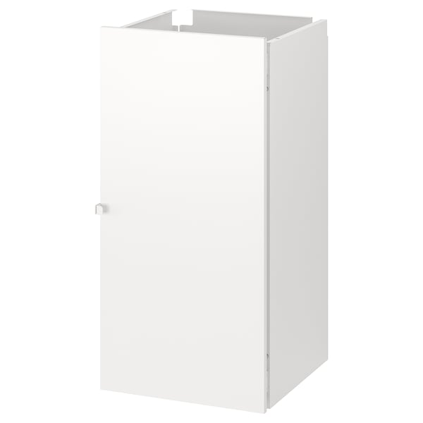 JOSTEIN Door/side/back panels, indoor/outdoor white, 40x42x82 cm
