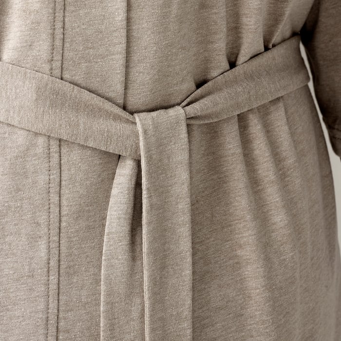 KÄRRFIBBLA bathrobe, beige, L/XL IKEA