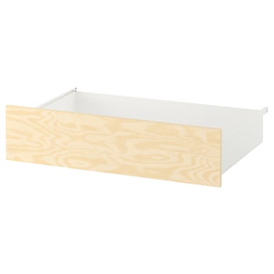 KALBÅDEN Drawer, white/lively pine effect, 80x57x20 cm