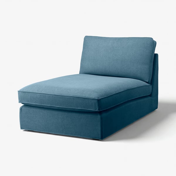 KIVIK Chaise cover, Tallmyra blue