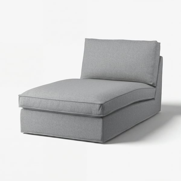 KIVIK Chaise cover, Tibbleby beige/gray