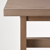 KLIMPFJÄLL Bench, gray-brown, 102 cm