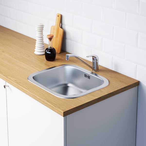 KNOXHULT Base cabinet with doors, white, 180x85 cm