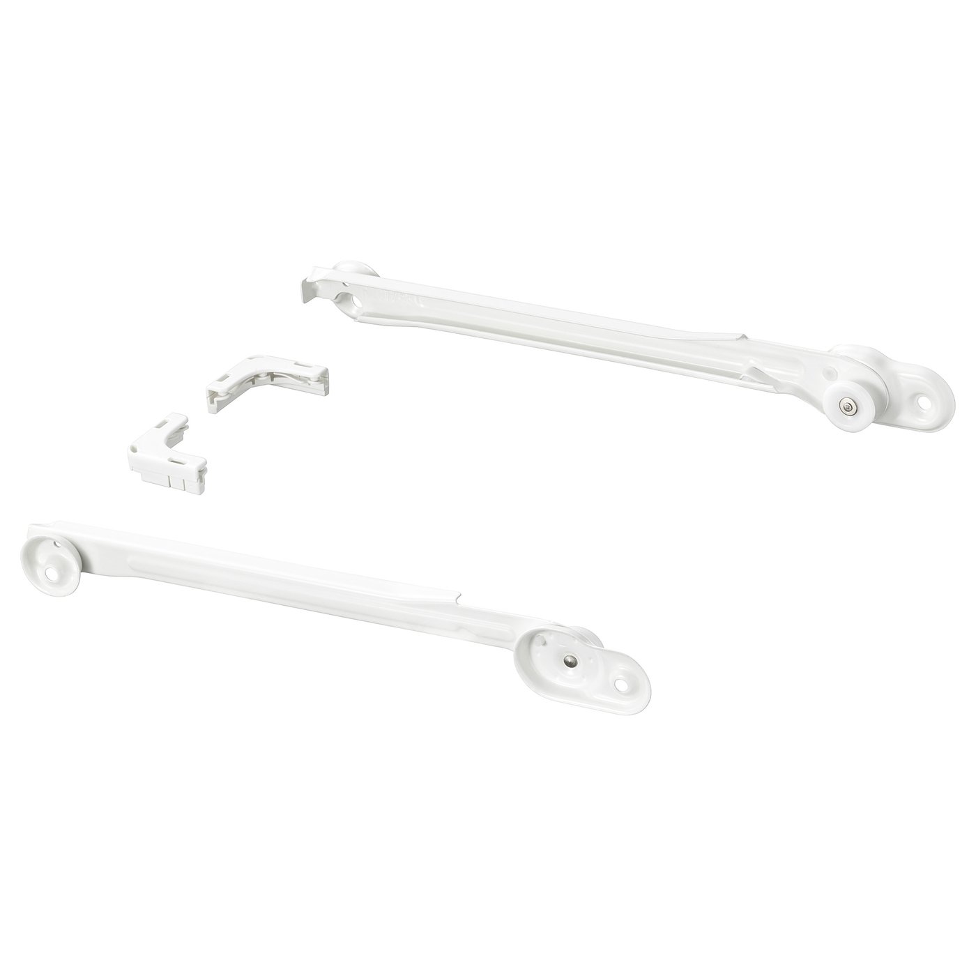 KOMPLEMENT pullout rail for baskets, white, 35 cm (133/4") IKEA
