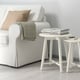 KRAGSTA nesting tables, set of 2, white - IKEA