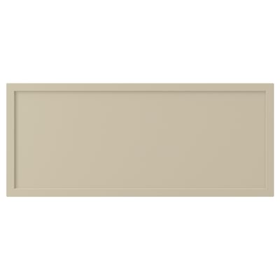 KRUKMAKARE Drawer front, beige, 60x26 cm