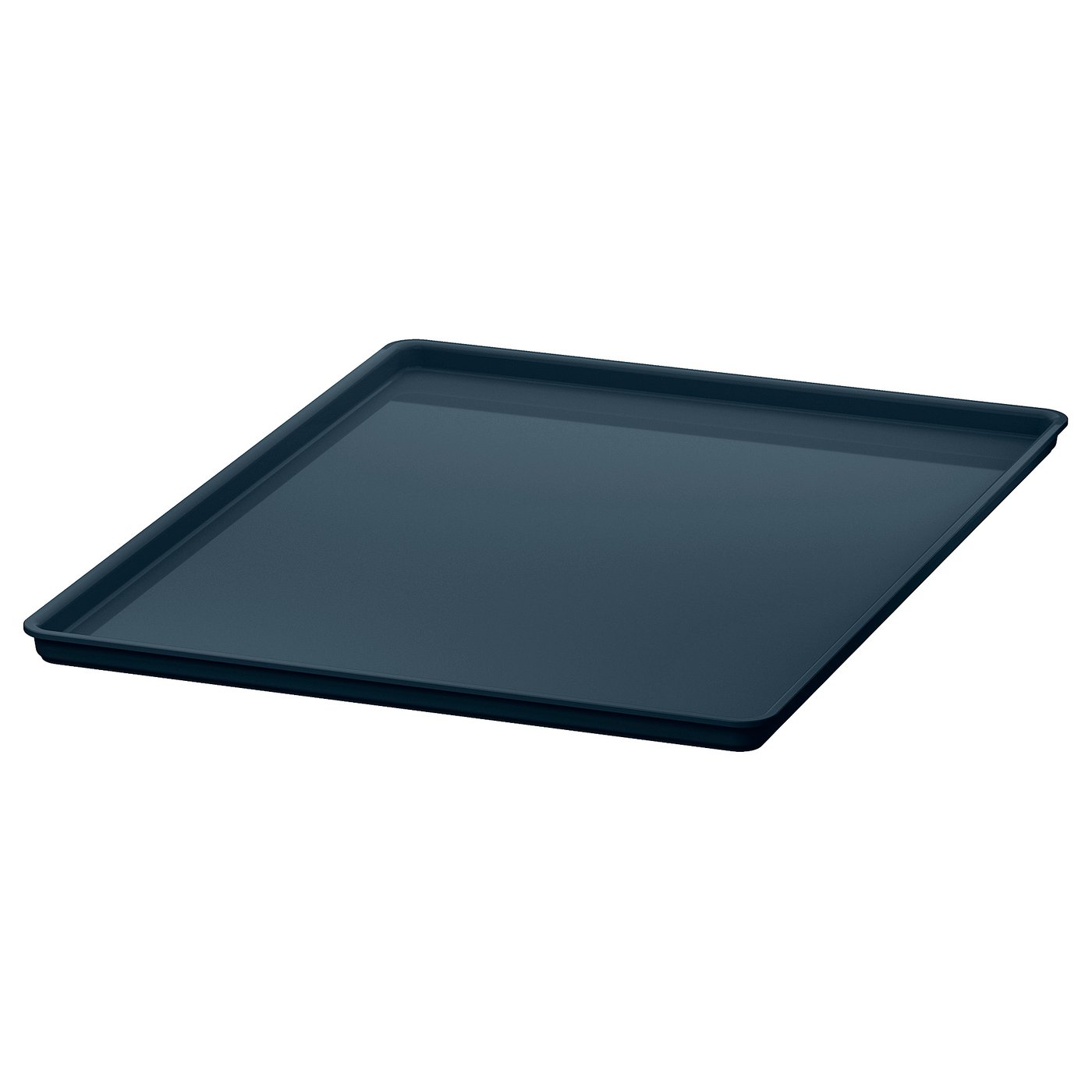 KUGGIS Lid, black-blue, 26x35 cm