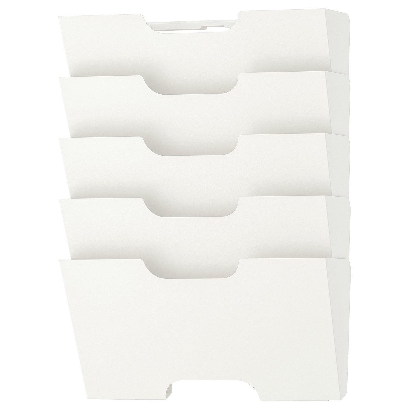 KVISSLE wall magazine rack, white IKEA