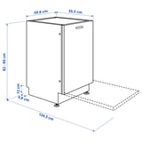 LAGAN Built-in dishwasher, 60 cm