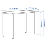 LAGKAPTEN/ELDBERGET / VITTSJÖ Desk and storage combination