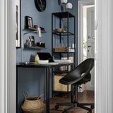 LAGKAPTEN/ELDBERGET / VITTSJÖ Desk and storage combination