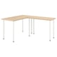 LAGKAPTEN / LINNMON L-shaped desk
