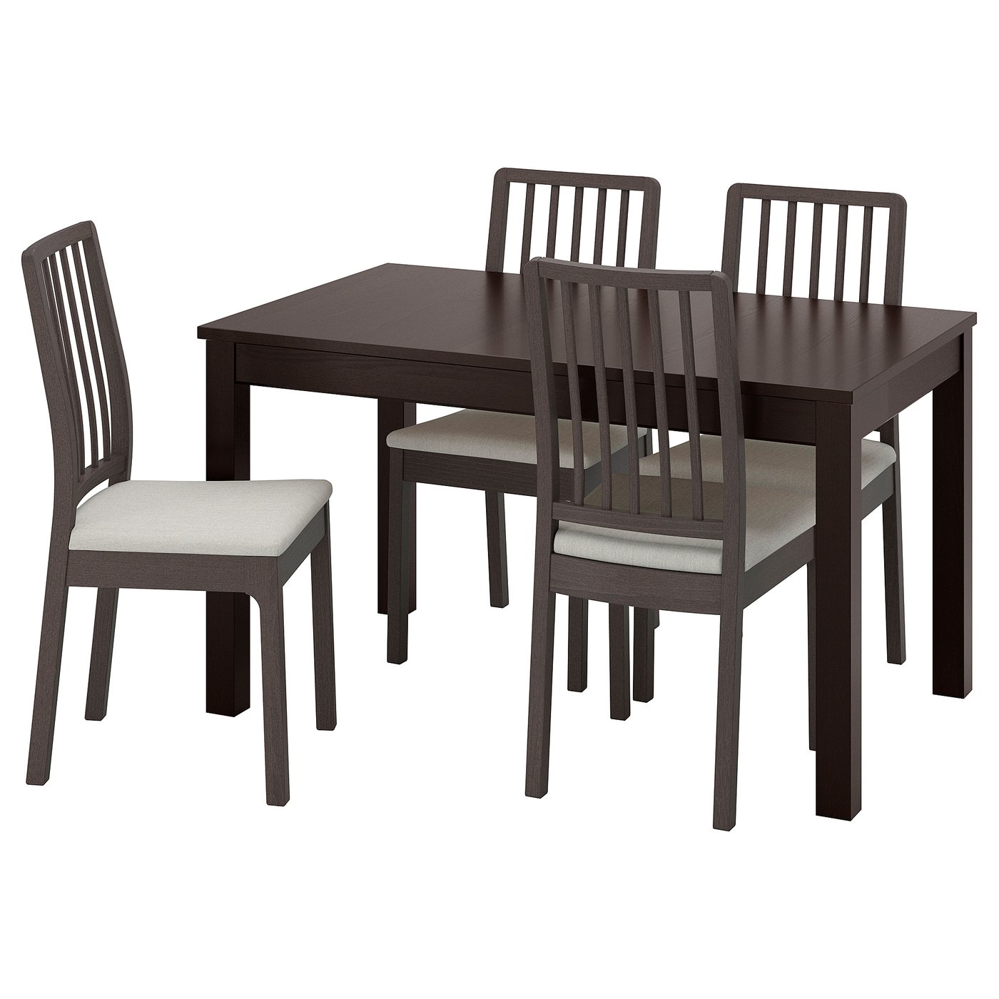 LANEBERG / EKEDALEN Table and 4 chairs IKEA