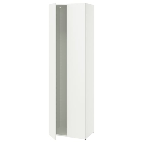 A white LASTARE cabinet with a sleek, rectangular shape and a single door.