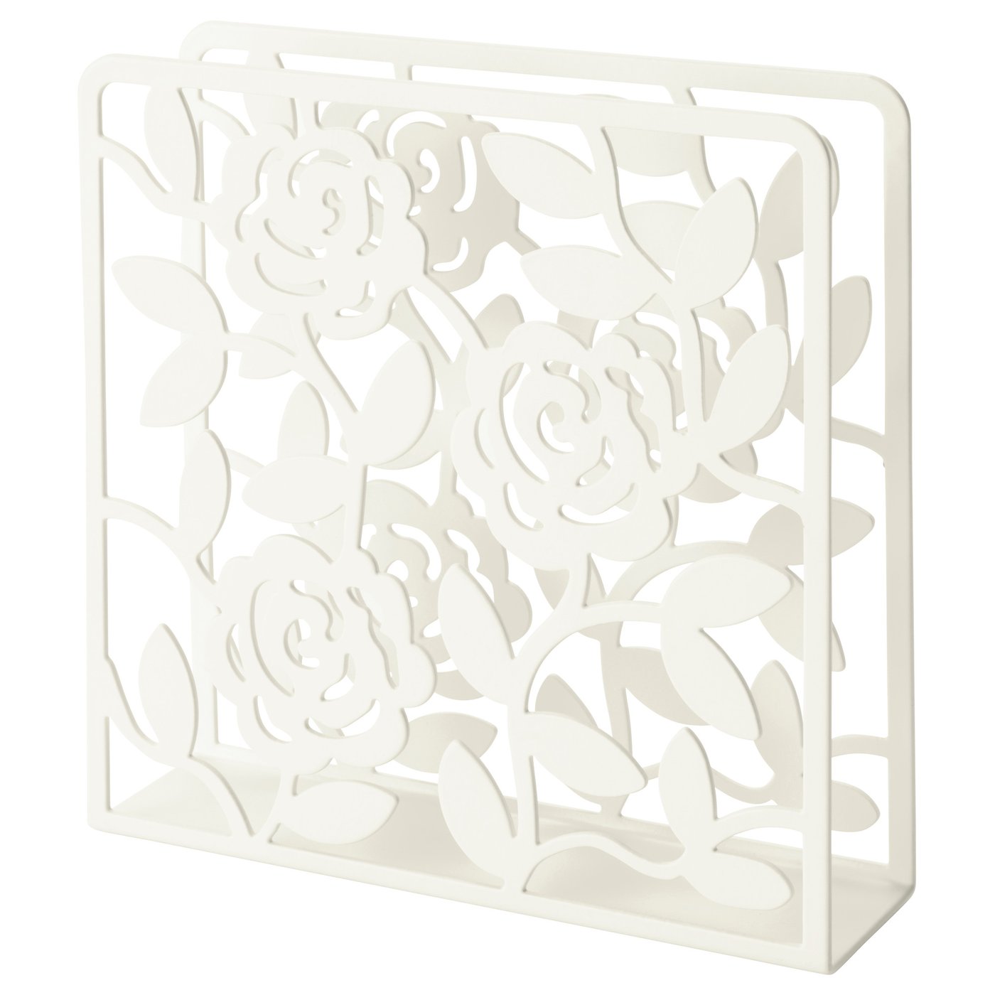 LIKSIDIG napkin holder, white, 16x16 cm (6x6") IKEA
